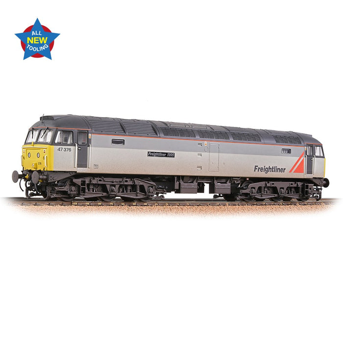 Branchline [OO] 35-430 Class 47/3 47376 'Freightliner 1995' Freightliner Grey [W]