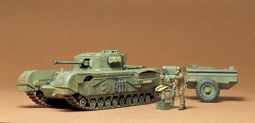 Tamiya 35100 1/35 Churchill Crocodile