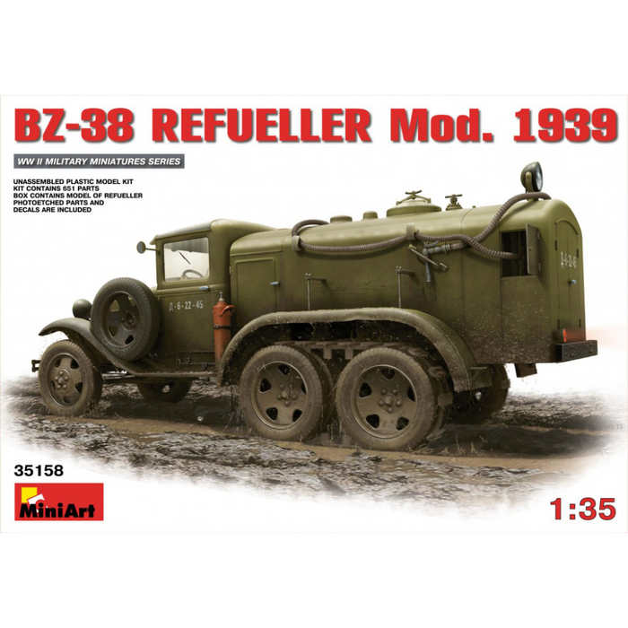 MiniArt 35158 1:35 BZ-38 Refueller Mod. 1939