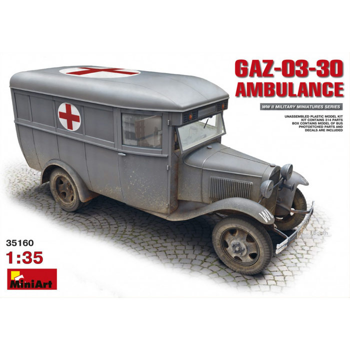 MiniArt 35160 1:35 GAZ-03-30 Ambulance