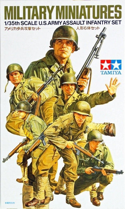 Tamiya 35192 1/35 Scale WWII U.A Army Assault Infantry Set