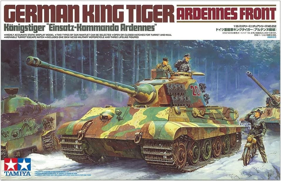 Tamiya 35252 1:35 King Tiger (Ardennes Front)