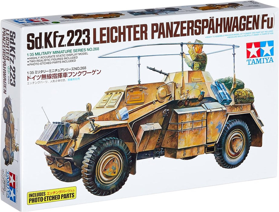 Tamiya 35268 1:35 German Sd.Kfz 223 w/Photo Etched Parts