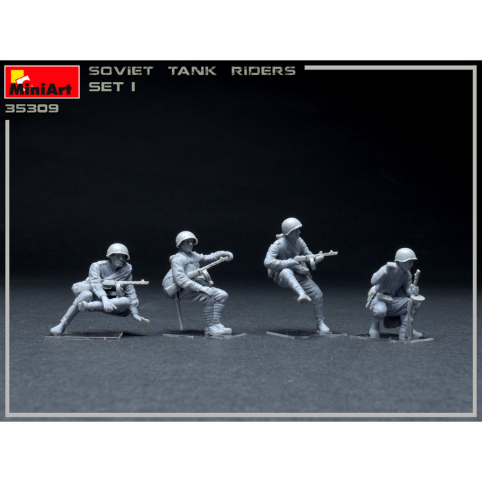 MiniArt 35309 1:35 SOVIET INFANTRY TANK RIDERS SET 1