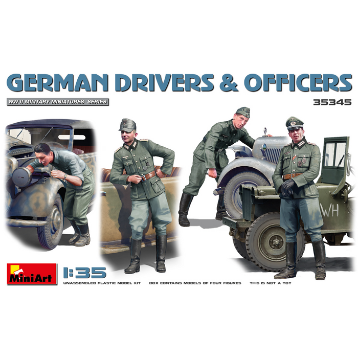 MiniArt 35345 1:35 German Drivers & Officers