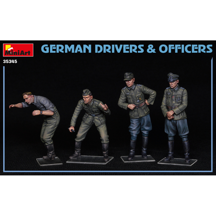 MiniArt 35345 1:35 German Drivers & Officers