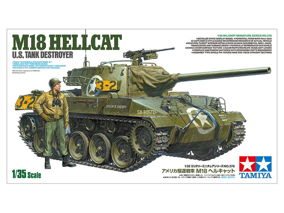 Tamiya 35376 1:35 American M18 Hellcat