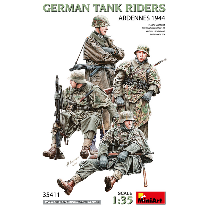MiniArt 35411 1:35 German Tank Riders (Ardennes 1944)