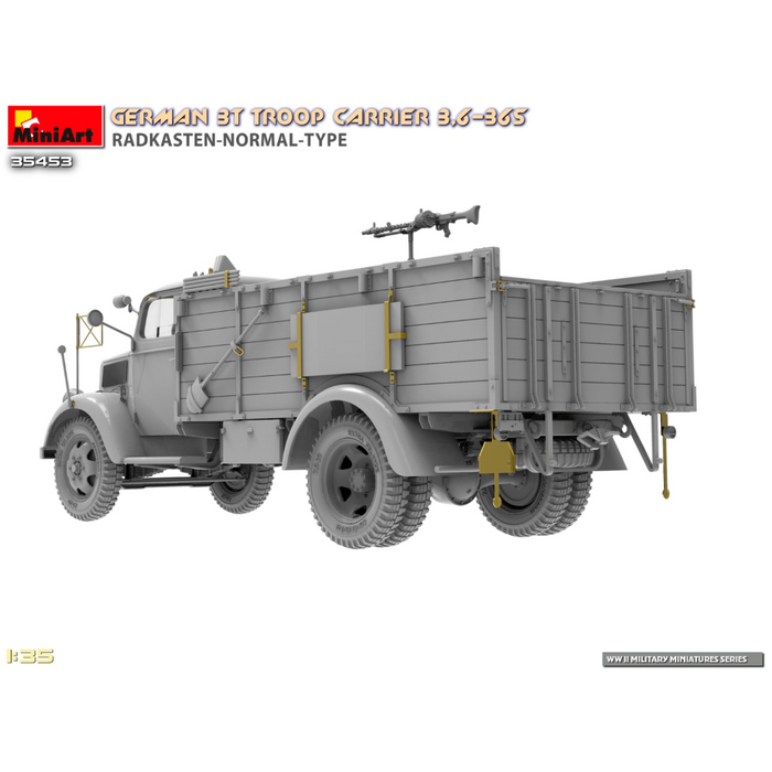 MiniArt 35453 1:35 German 3t Troop Carrier 3,6-36S RadkastenNormal-Type