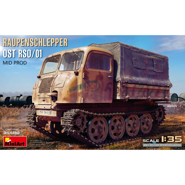 MiniArt 35480 1:35 Raupenschlepper Ost RSO/01. Mid Prod