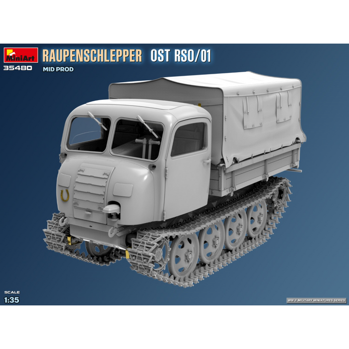 MiniArt 35480 1:35 Raupenschlepper Ost RSO/01. Mid Prod