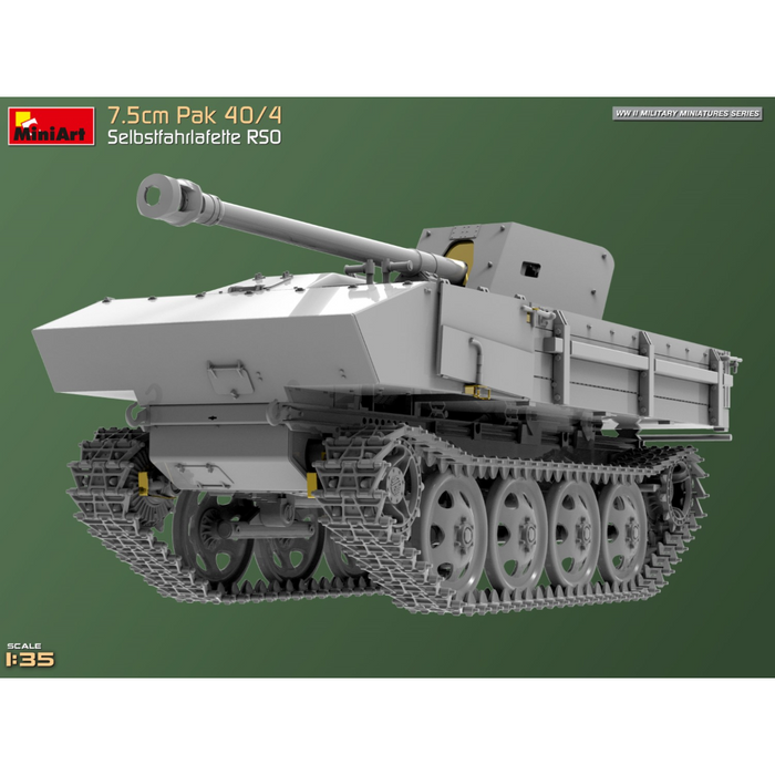MiniArt 35483 1:35 7.5cm Pak 40/4 auf gep. Selbstfahrlafette RSO