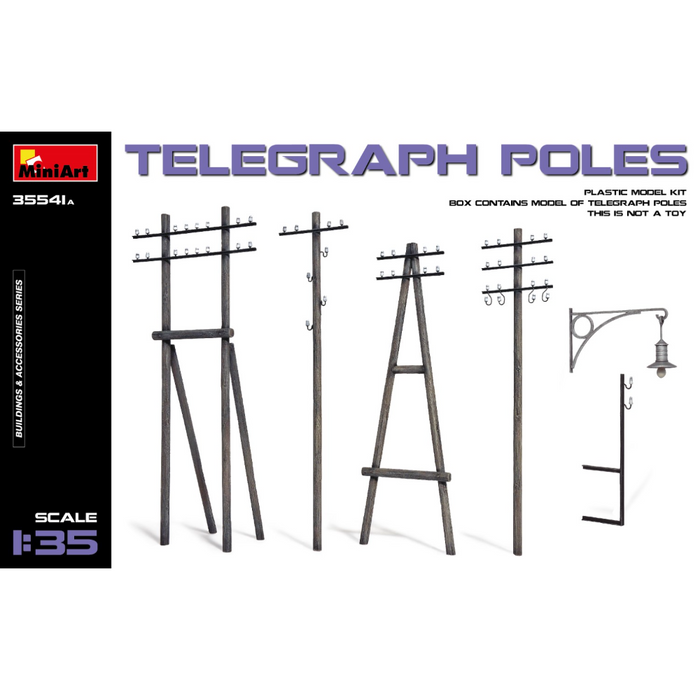 MiniArt 35541A 1:35 Telegraph Poles