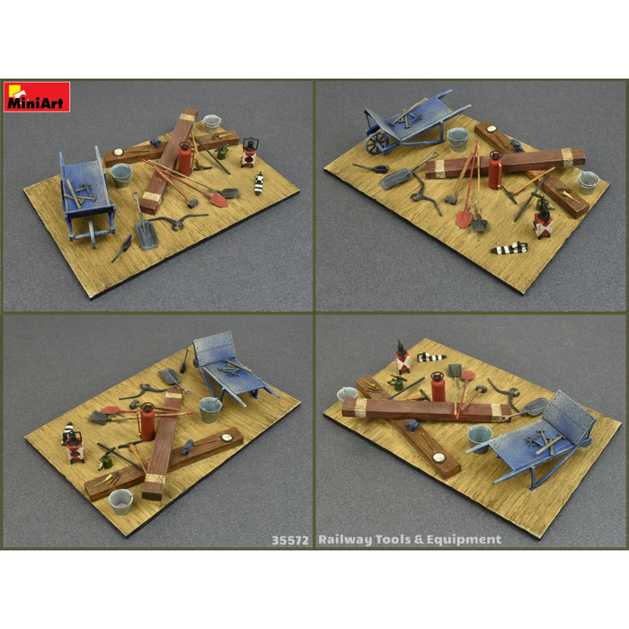 MiniArt 35572 1:35 Railway Tools & Equipment