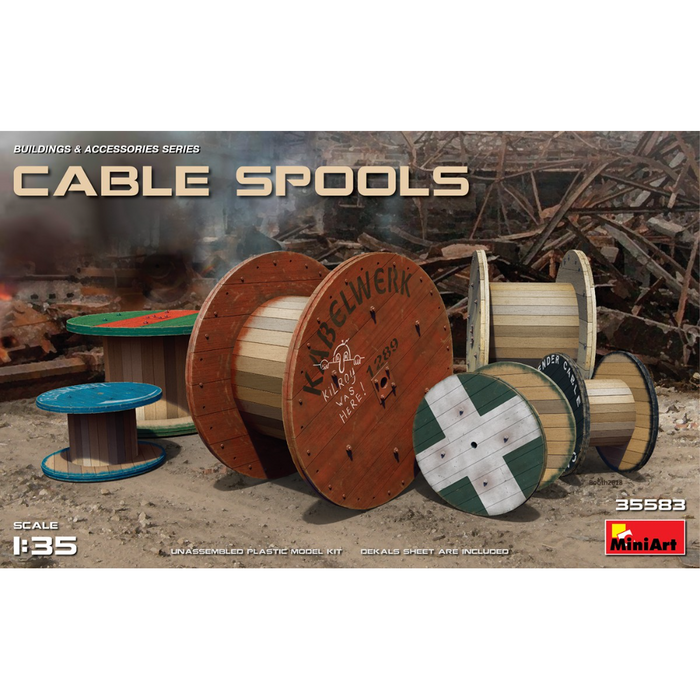 MiniArt 35583 1:35 Cable Spools