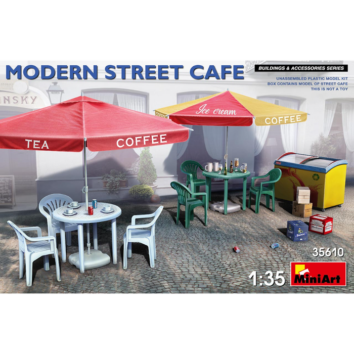 MiniArt 35610 1:35 Modern Street Cafe