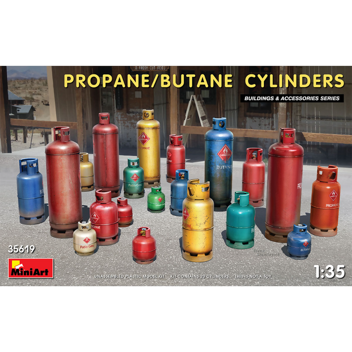 MiniArt 35619 1:35 Propane/Butane Cylinders