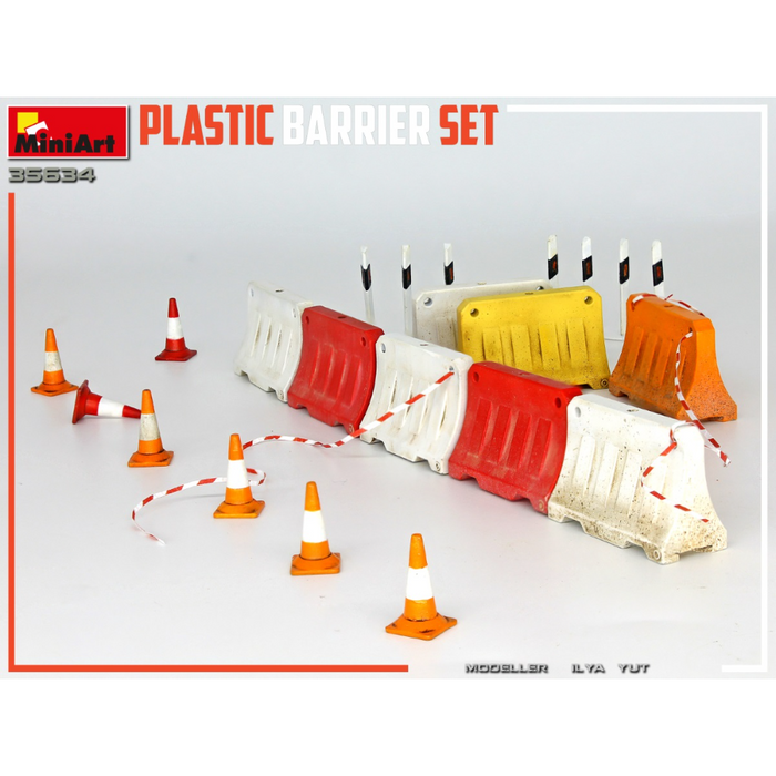 MiniArt 35634 1:35 Plastic Barrier Set
