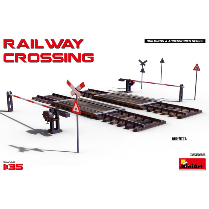 MiniArt 35666 1:35 Railway Crossing