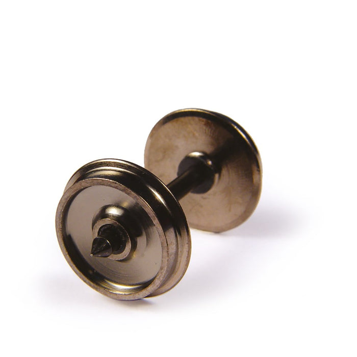 Bachmann Branchline [OO] 36-034 Brass Turned Wagon Disc Brake Wheels (10pk)