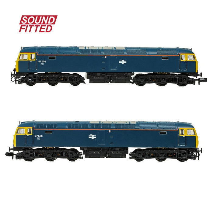 Graham Farish 371-829BSF [N] 1:148 Class 47/4 47556 in BR Blue