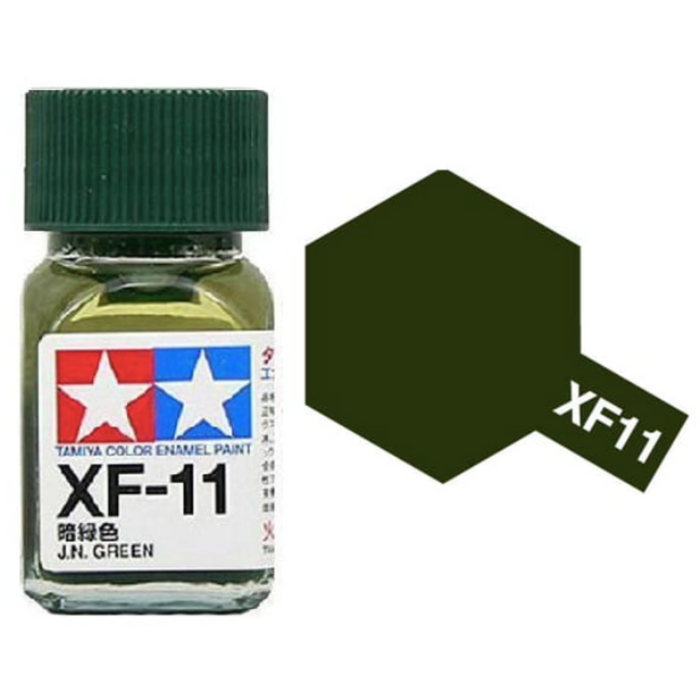 Tamiya 80311 XF-11 J N GREEN Enamel Paint - 10ml