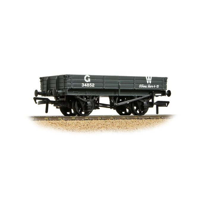 Bachmann Branchline 37-941A [OO] 1:76 3 Plank Wagon in GWR Grey
