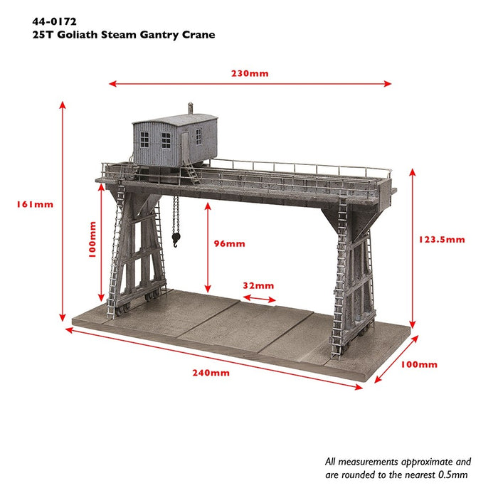 Bachmann Scenecraft [OO] 44-0172 25T Goliath Steam Gantry Crane