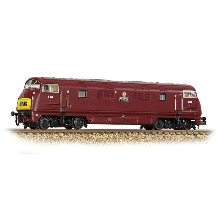 Graham Farish 371-600B [N] 1:148 Class 42 'Warship' D809 'Champion' in BR Maroon with Small Yellow Panels