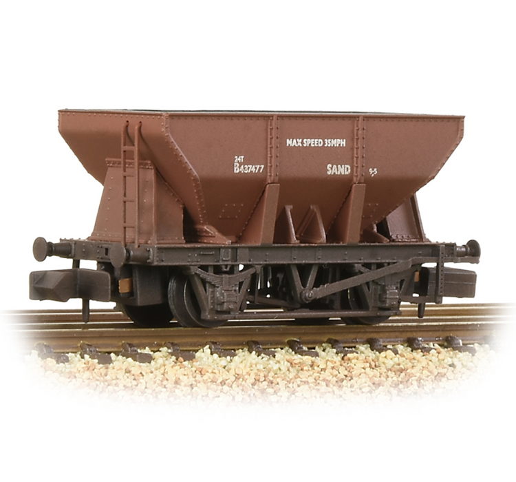 Graham Farish [N] 373-216A 24T Iron Ore Hopper - BR Bauxite (Early) [W]