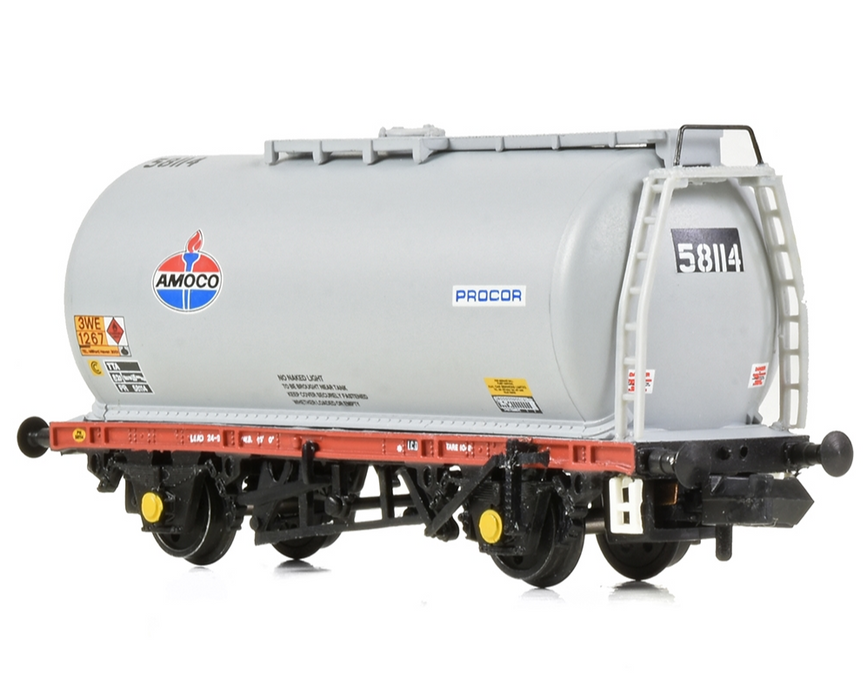 Graham Farish [N] 373-787 BR 45T TTA Tank Wagon 'Amoco' Grey
