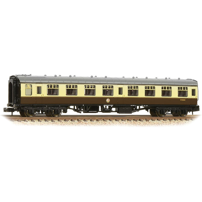Graham Farish 374-064C [N] 1:148 BR Mk1 SK Second Corridor BR (WR) Chocolate & Cream