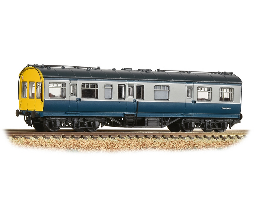 Graham Farish [N] 374-878 LMS 50ft Inspection Saloon - BR Blue & Grey