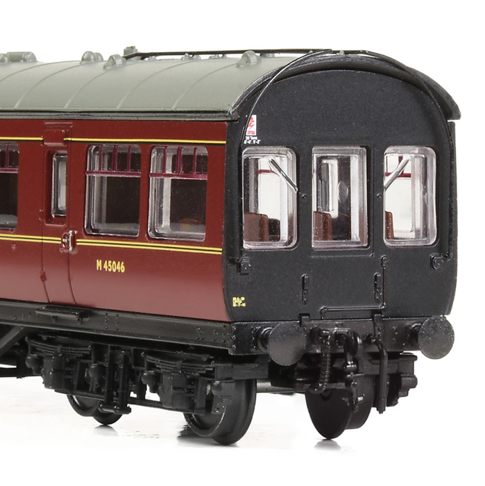 Graham Farish [N] 374-880 LMS 50ft Inspection Saloon - BR Maroon (Black Ends)