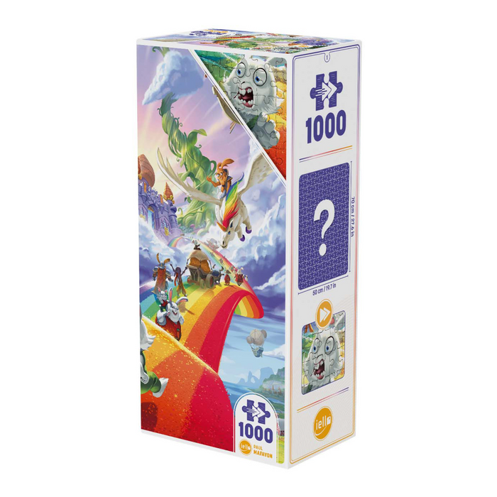 IELLO Puzzle Twist Bunny Kingdom In The Sky 1000 pieces