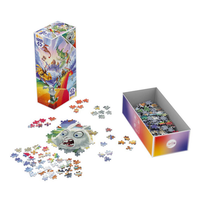 IELLO Puzzle Twist Bunny Kingdom In The Sky 1000 pieces
