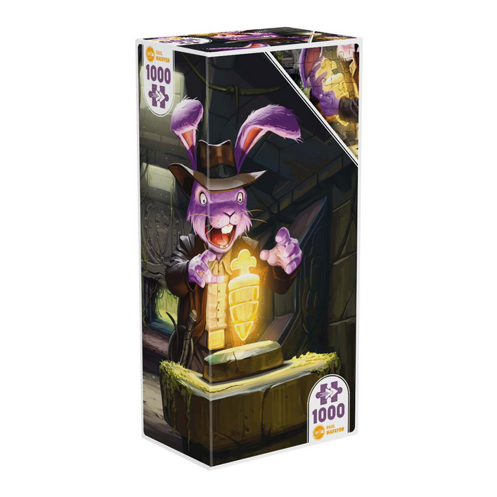 IELLO Puzzle Twist Bunny Kingdom Explorer 1000 pieces