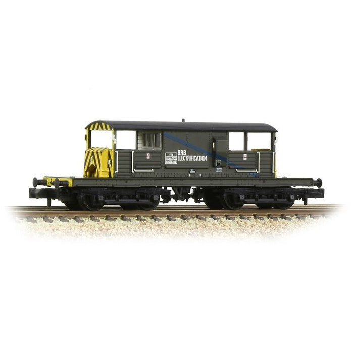 Graham Farish 377-878 [N] 1:148 SR 25T 'Queen Mary' Brake Van - BR Departmental Olive Green