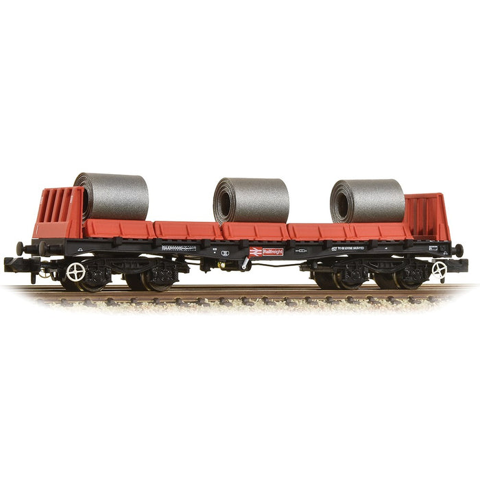 Graham Farish [N] 377-900B BR BAA Steel Carrier Wagon BR Railfreight Red [WL]