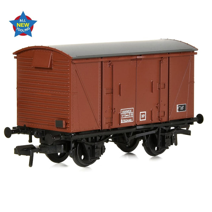 Branchline [OO] 38-871 BR 12T 'Vanwide' Ventilated Van BR Bauxite (Late) (VANWIDE)