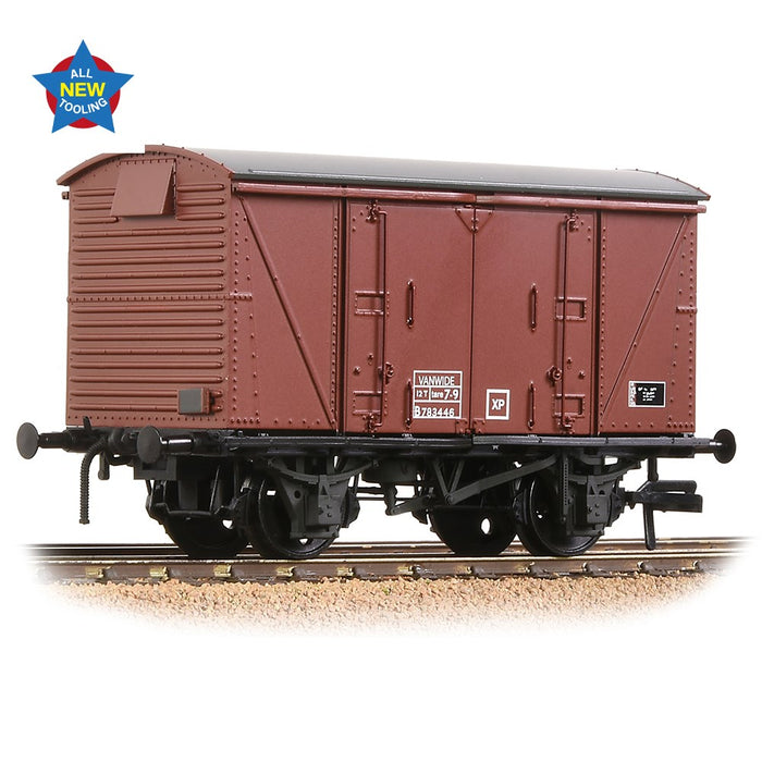 Branchline [OO] 38-871 BR 12T 'Vanwide' Ventilated Van BR Bauxite (Late) (VANWIDE)