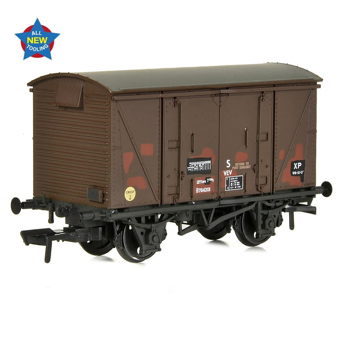 Branchline [OO] 38-873 BR 12T 'Vanwide' Ventilated Van BR Bauxite (TOPS) [W]