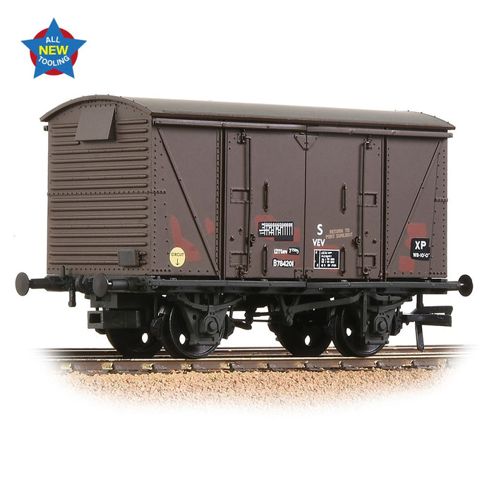 Branchline [OO] 38-873 BR 12T 'Vanwide' Ventilated Van BR Bauxite (TOPS) [W]