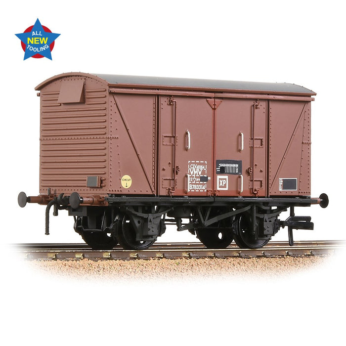 Branchline [OO] 38-874 BR 12T 'Vanwide' Ventilated Van BR Bauxite (TOPS) [W]