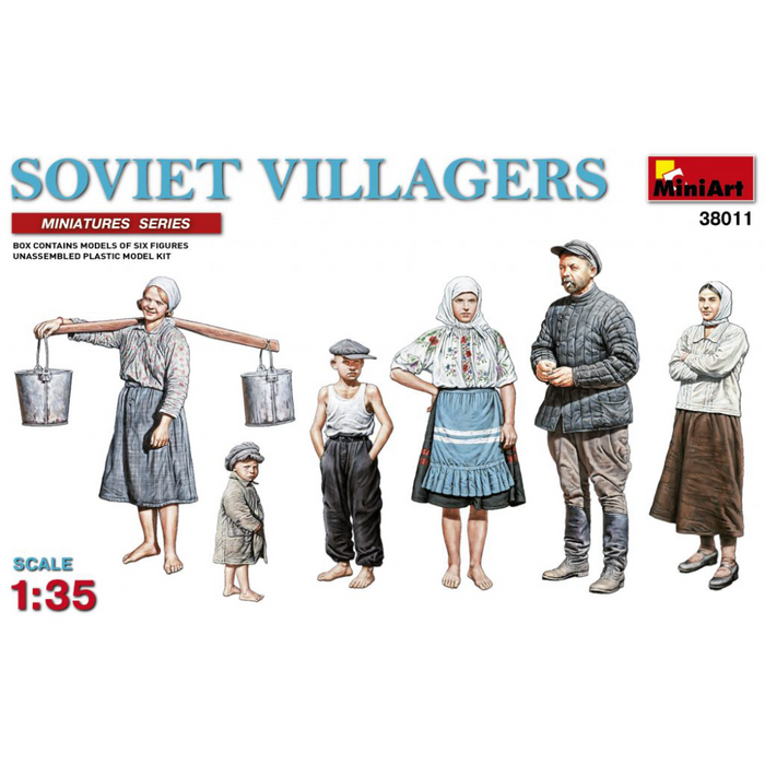 MiniArt 38011 1:35 Soviet Villagers