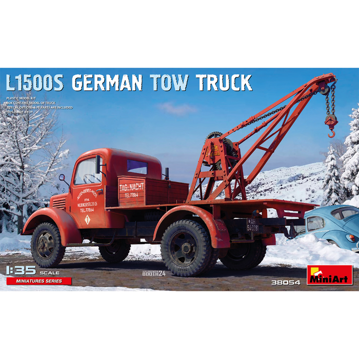 MiniArt 38054 1:35 L1500S GERMAN TOW TRUCK