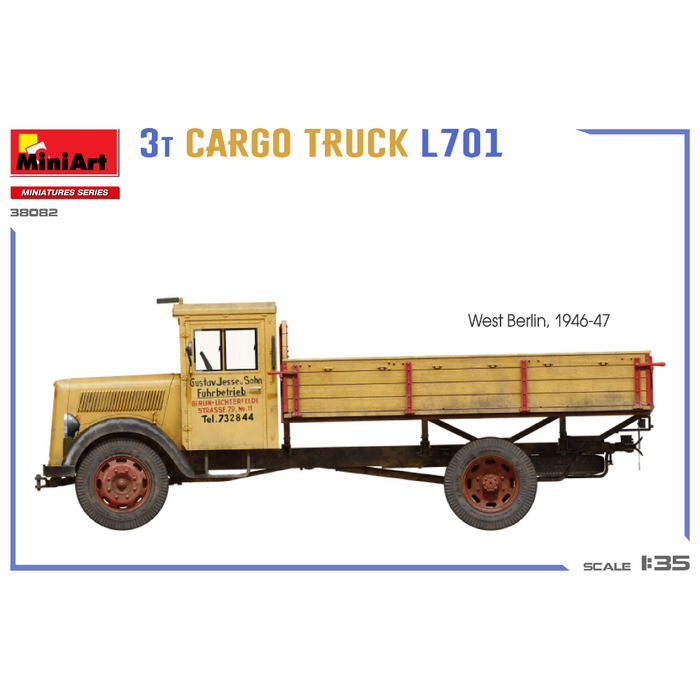 MiniArt 38082 1:35 3t Cargo Truck L701