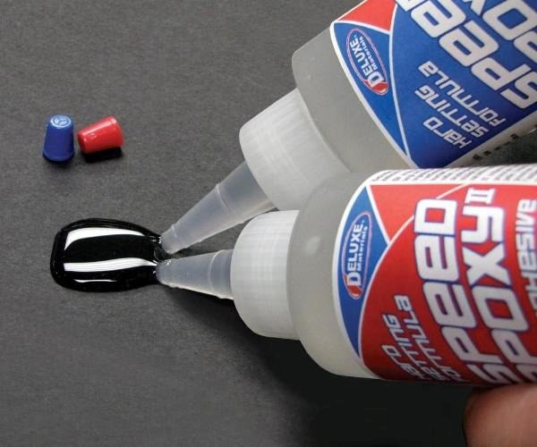 Deluxe Materials AD73 Speed Epoxy II Syringe 28g 4 minute