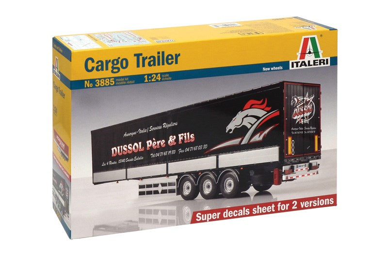 Italeri 3885 1:24 Cargo Trailer with Mainfreight Decals