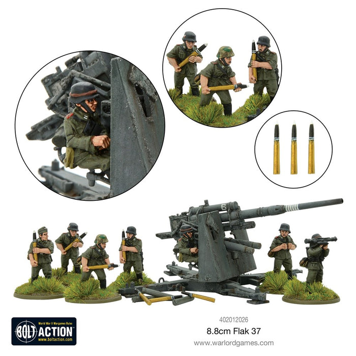 Bolt Action German Army 8.8cm Flak 37